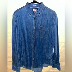 Denim Button Up Shirt by Tommy Hilfiger